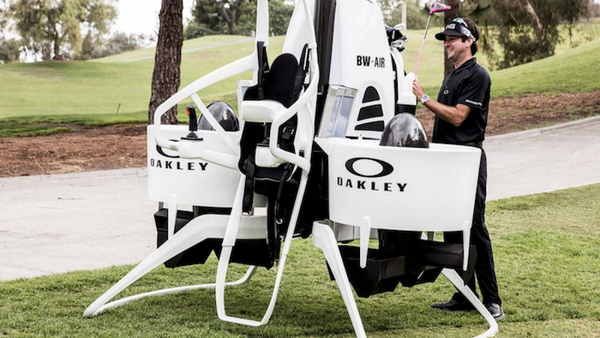 Golf Cart Jetpack gives new meaning to a 